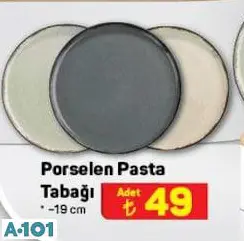 KÜTAHYA PORSELEN PASTA TABAĞI 19 CM KÜTAHYA PORSELEN PASTA TABAĞI 19 CM